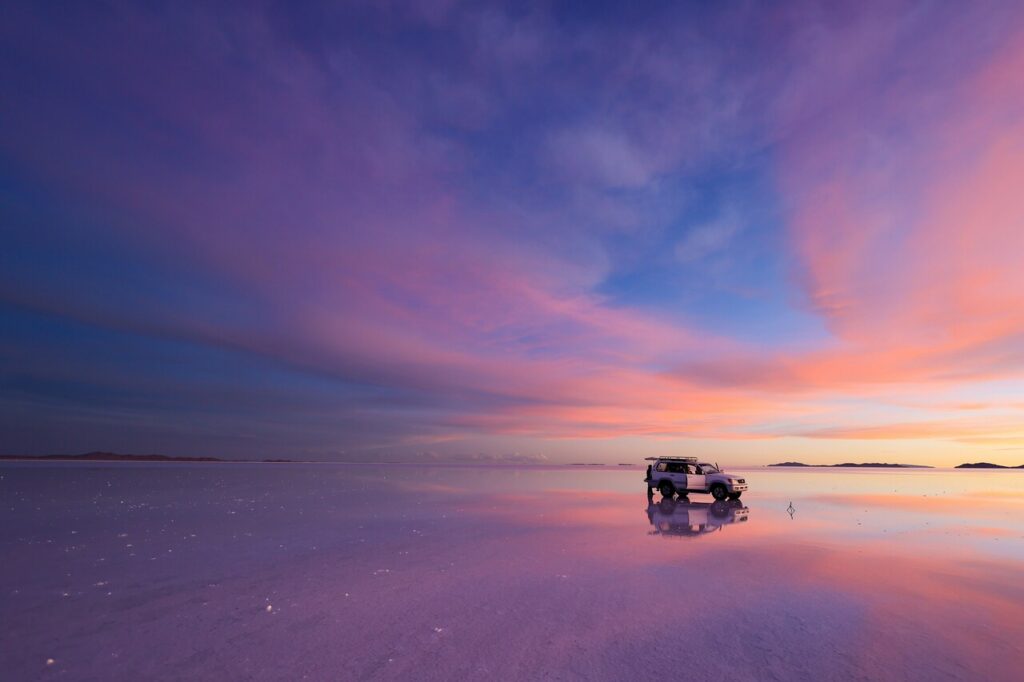 Salar de Uyuni na Bolívia