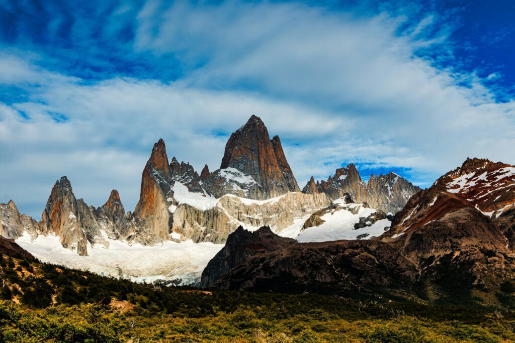 Fitz Roy, cordilheira da Patagônia Argentina