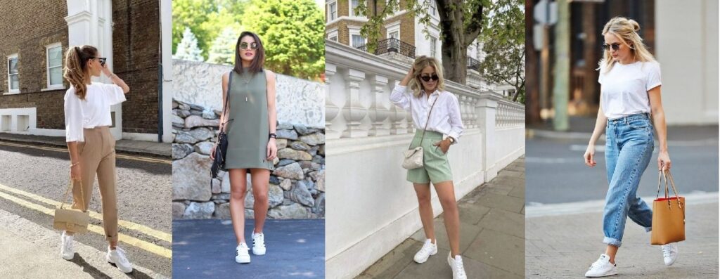 Ideias de looks com tênis branco